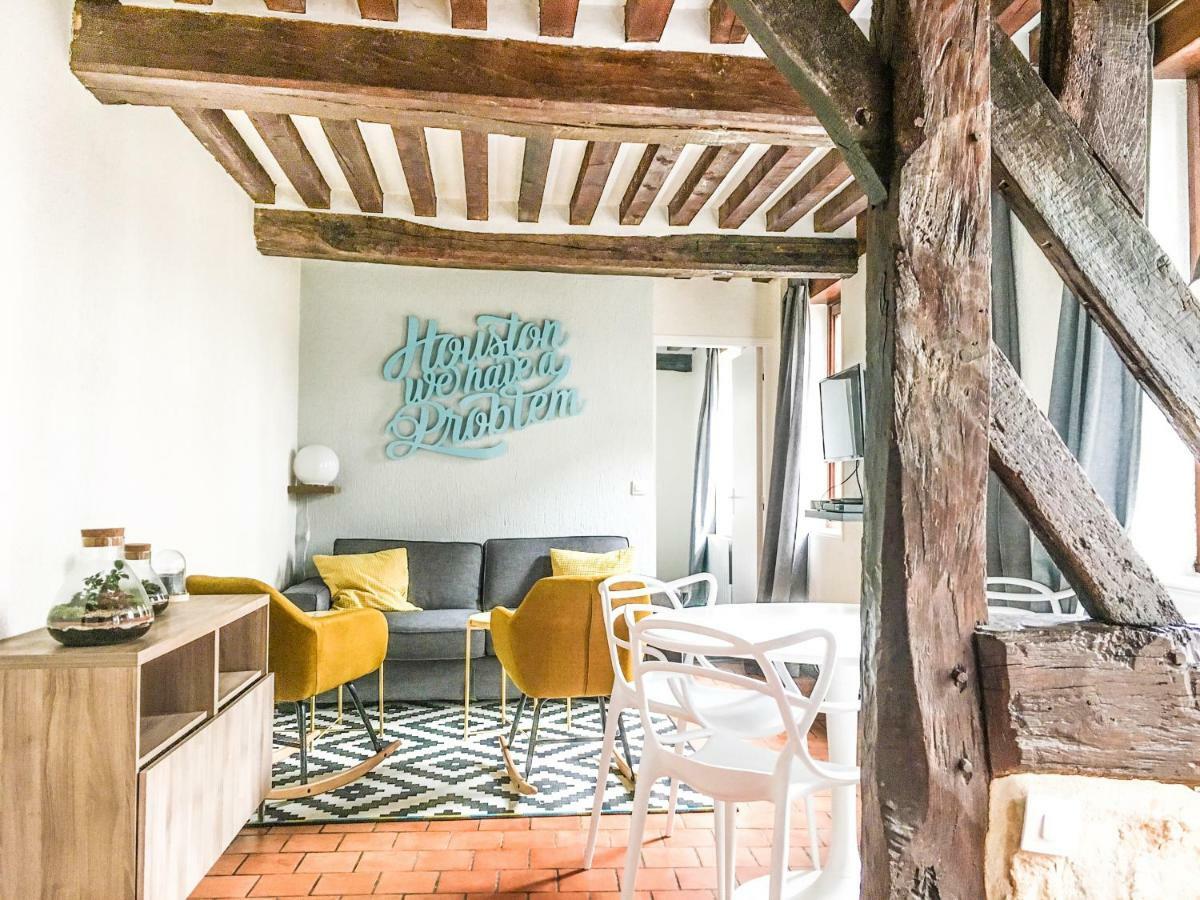 Houston à Honfleur Apartamento Exterior foto