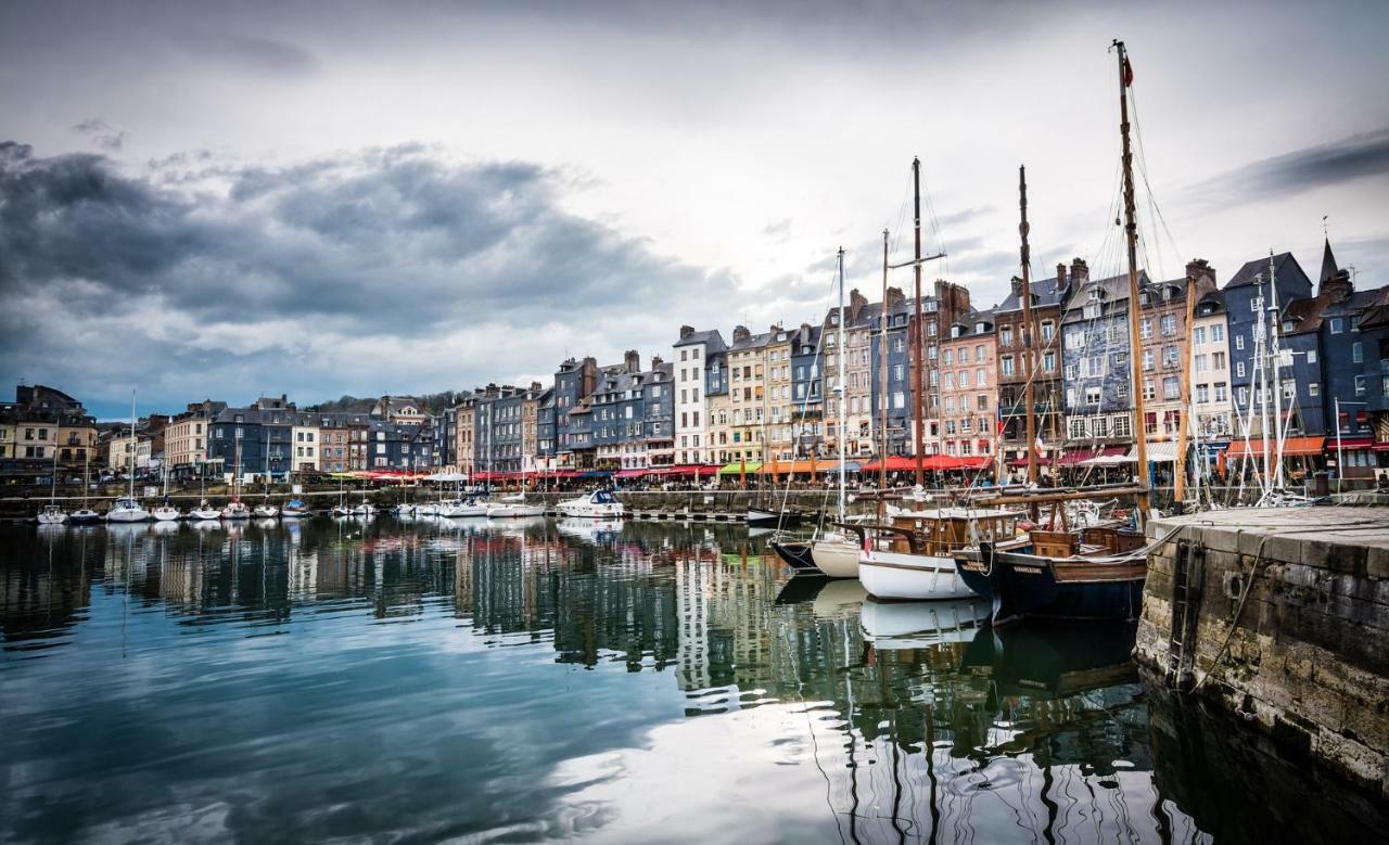 Houston à Honfleur Apartamento Exterior foto